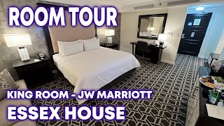 Take A Peek Inside The Luxurious King Room At The JW Marriott Essex House In New