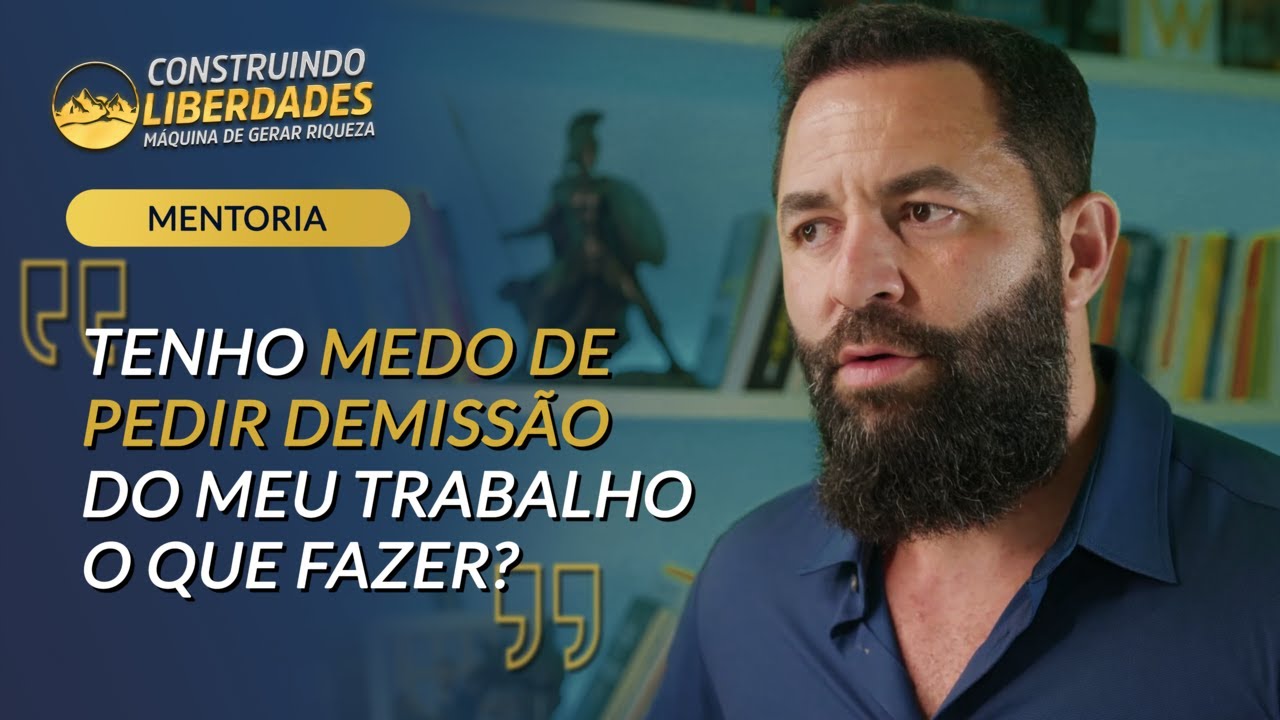 ODEIO MEU EMPREGO mas tenho medo de PEDIR DEMISSÃO. O que fazer??