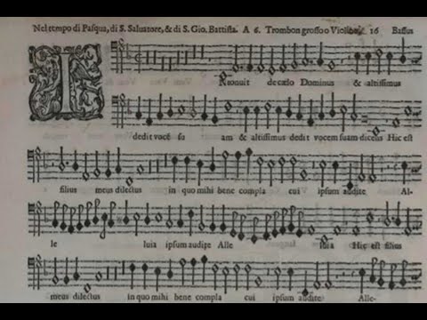 Francesco Usper (1561-1641)- Intonuit de caelo Dominus a 6