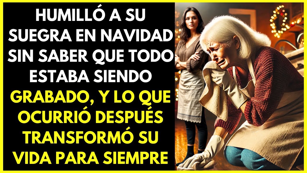 HUMILLÓ A SU SUEGRA SIN SABER QUE TODO ESTABA SIENDO GRABADO, Y LO QUE PASÓ DESPUÉS CAMBIÓ SU VIDA