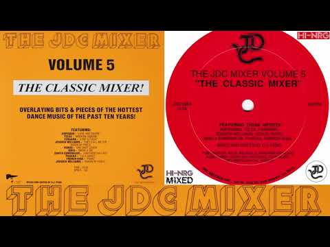 The JDC MIXER ⚡ VOL 5 (1986) NON-STOP DJ PARTY MEGA-MIX HI-NRG Italo Disco Eurobeat 80s