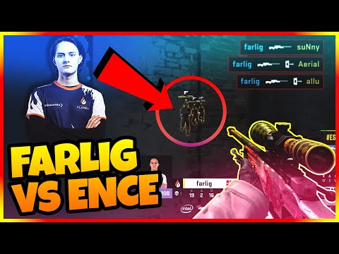 FARLIG DESTROYED ENCE, NIKO ACE USP, XANTARES WALL, SHOX EASY SMOKE WINDOW MIRAGE  - Twitch Archive