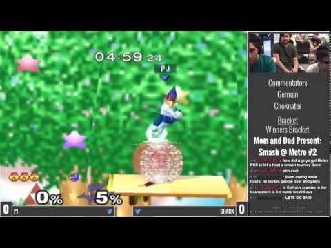 Metro #2 - PJ (Falco) Vs. Spark (Sheik)