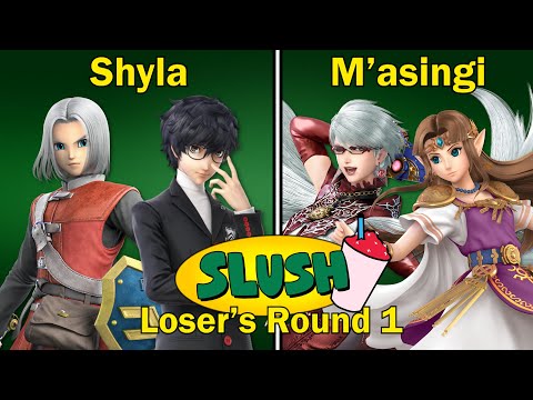 SLUSH 9 - Shyla (Joker, Hero) vs M'asingi (Bayonetta, Zelda) Loser's Round 1 SSBU
