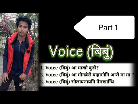 Voice change in bodo || Khwnindra Daimary ☺️
