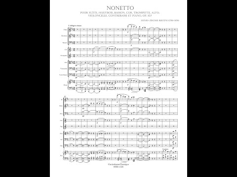 Henri Bertini – Nonetto (Op. 107)