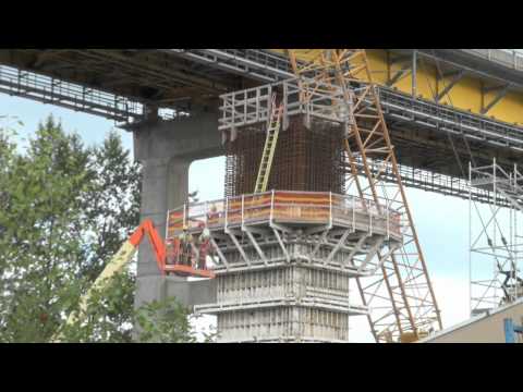 Budowa mostu Port Mann w Vancouver