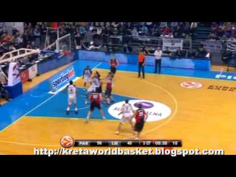 Euroleague 2010 - Week 9  Partizan Belgrade - Lietuvos Rytas 97-67 (6-1-10) highlights