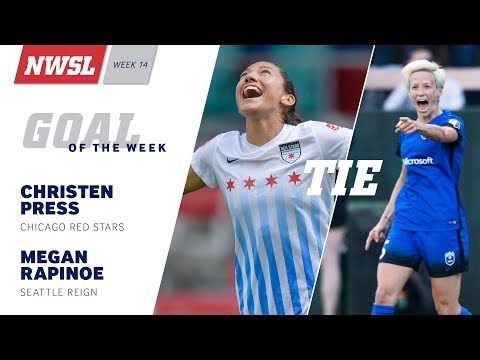 NWSL Week 14 Goal of the Week: Christen Press and Megan Rapinoe