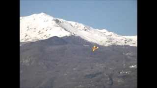 preview picture of video 'PILATUS B4 - aerotraino a Montalto Dora 140316'