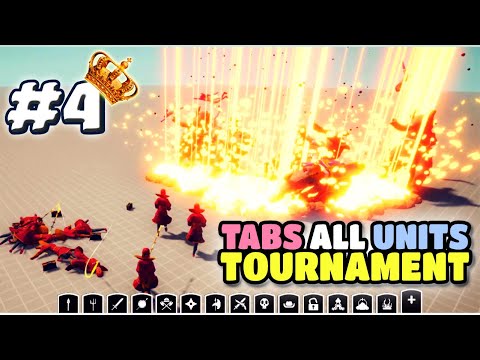 TABS ALL UNITS ARMY TOURNAMENT (SAME PRICE) #4 - Totally Accurate Battle Simulator
