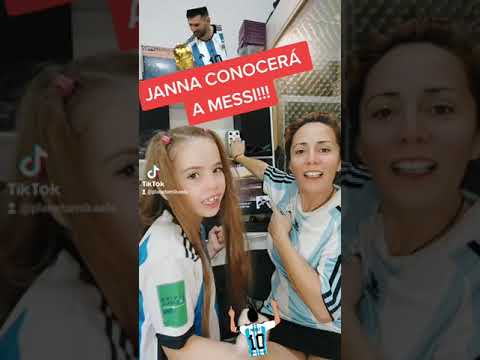 JANNA CONOCERÁ A MESSI!!!?