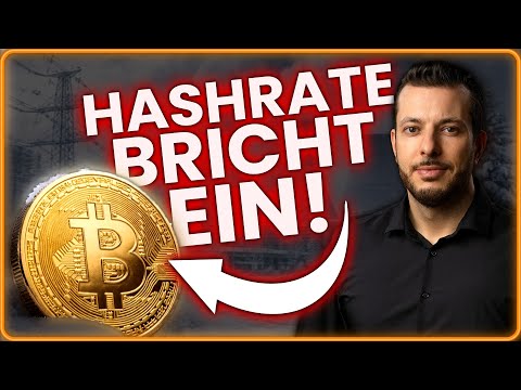 BITCOIN HASHRATES CRASH! ❄️ Is the NETWORK now in DANGER?
