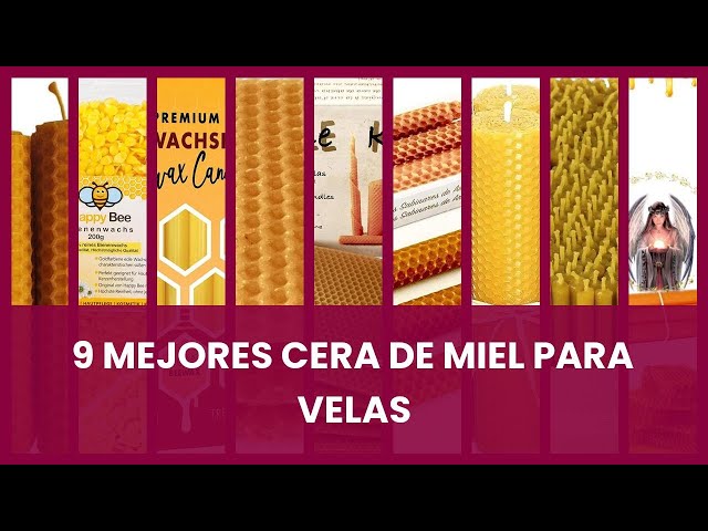 Vídeo relacionado con Velas de Miel de Abeja para Rituales 100% Natural Española Cera Pura - Hechas a Mano - Origen España - SIN PARAFINA (Pack de 8, 10 cm x 2,2 cm)
