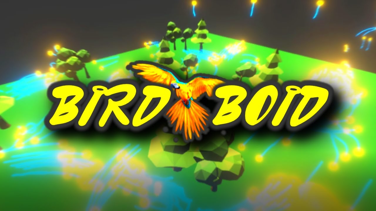 Experimenting with BIRD BOIDS (Unity)