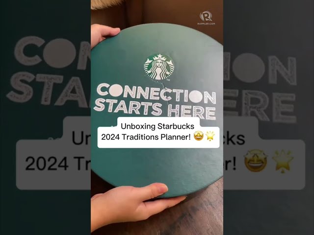 IN PHOTOS: Starbucks 2024 Traditions Planner and Holiday Collection