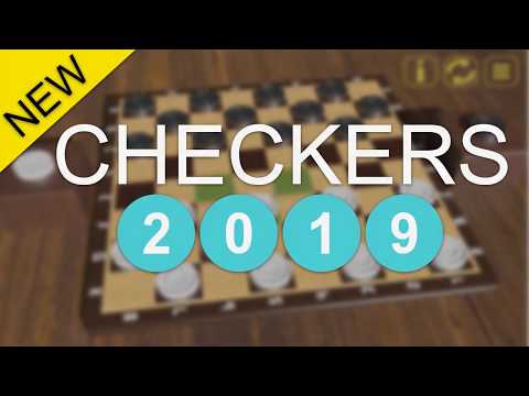 Checkers Game - Draughts Game Video