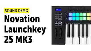Video thumbnail for Novation Launchkey 25 MK3 - Arpeggiator, Scales und Chord-Mode Demo (no talking) by Producing Bonedo
