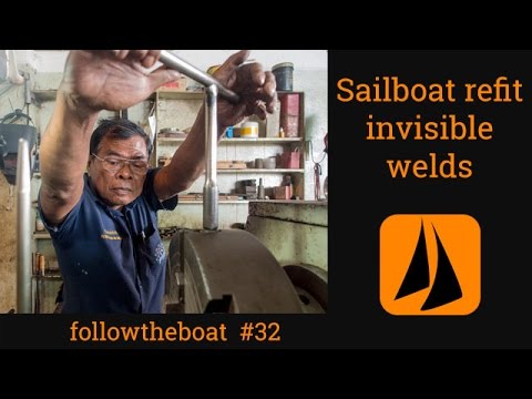 Esper Refit 32 – unsichtbare Edelstahlschweißnähte; So verschließen Sie Decksbeschläge