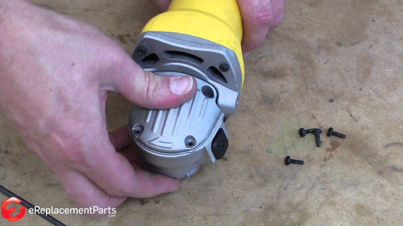 Replacing your DeWALT Angle Grinder Gear Case Assembly
