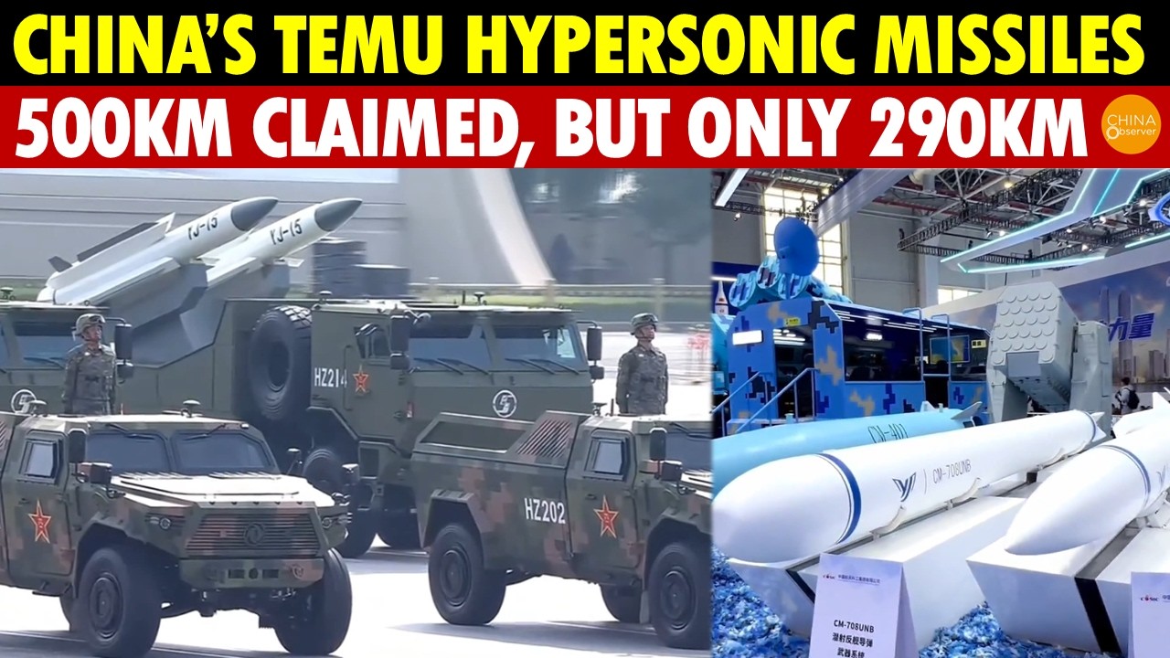 Iran Angry! China’s TEMU Missiles: 500km Claimed, Only 290km in Reality—No Hit on US Carriers