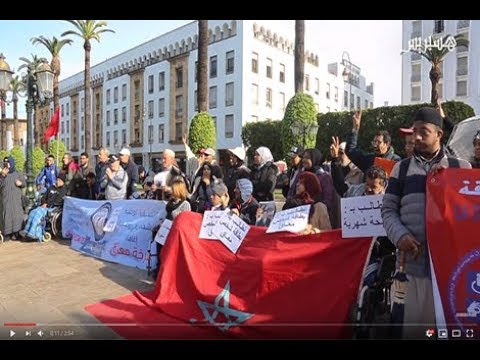 "صرخة معاق" تجمع ذوي الاحتياجات الخاصة في يومهم العالمي أمام البرلمان