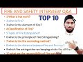 Fire Safety Interview Fire Safety Interview Question And Answer Safety Interview Question Answer
