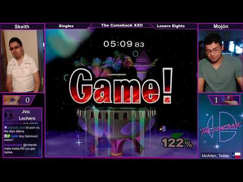 The Comeback 22 SSBM - Skeith vs Mojón - Losers R5