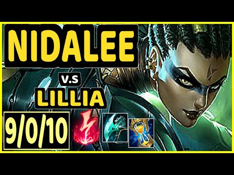 JUHAN (NIDALEE) vs LILLIA - 9/0/10 KDA JUNGLE CHALLENGER GAMEPLAY - KR