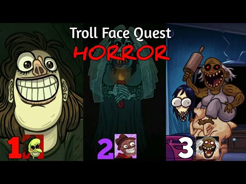 Troll Face  Quest HORROR 1,2,3 Gameplay | Troll Face Quest HORROR Walkthrough | Hint