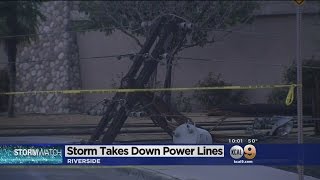 Friday's Storm Blamed For Power Outage In Riverside