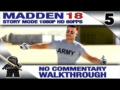 MADDEN 18 LONGSHOT Walkthrough - Part 5 - No Commentary
