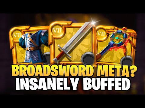 Buffed Broadsword Meta Build Solo PvP Mists Albion Online