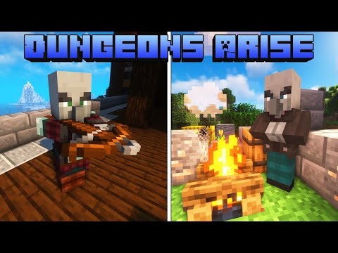 Bandits rule Minecraft world! Easy dungeons tutorial 1.16.5 - 1.20.1