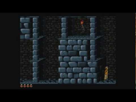 Prince Of Persia (SNES) Walkthrough - Level 3