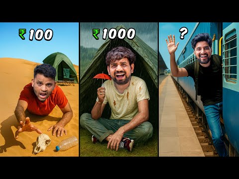 Low Budget 24 Hours Survival Challenge 🔥 Team - MR. INDIAN HACKER