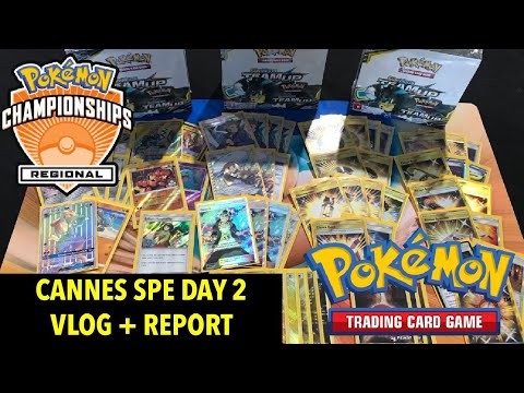 CANNES SPE TOP 8 - Zapdos/Lucario GX Report + Vlog DAY 2 (Pokemon TCG)