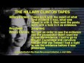 The HILLARY CLINTON Tapes - YouTube