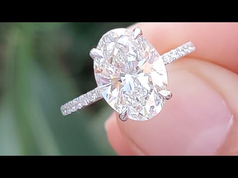 the most🔥 stunning Oval cut lab🔬 grown 💎diamond ring💍 ever