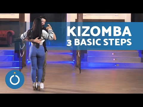 How to DANCE KIZOMBA ️‍🔥 3 Basic KIZOMBA STEPS