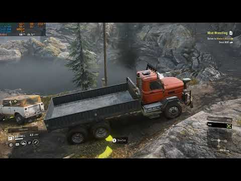 SnowRunner Walkthrough Part 60 - "Mud Wrestling" [2160p60]