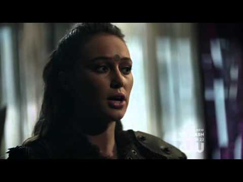 The 100 Semet attacks Commander Lexa 3x07