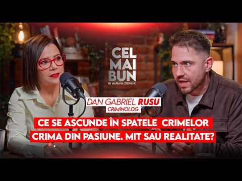 CINE UCIDE, DE CE UCIDE ȘI CUM SCAPĂ UNII INFRACTORI DE PUȘCĂRIE |DAN GABRIEL RUSU, CRIMINOLOG