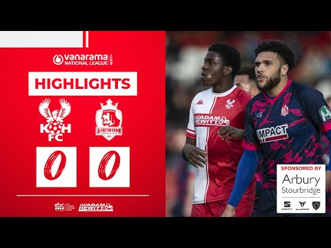 📺 HIGHLIGHTS | 25 Mar 23 | Harriers 0-0 Alfreton Town