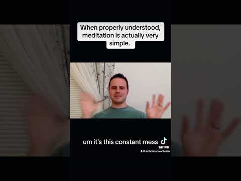 Meditation is a lot easier than you think!