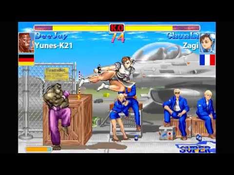 SSF2T GGPO Casuals - Yunes-K21 (DeeJay) vs. Zagi (ChunLi)