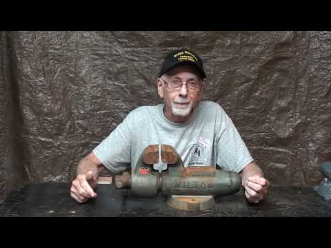 RESTORING A WILTON BULLET BENCH VISE pt 1 #811 tubalcain