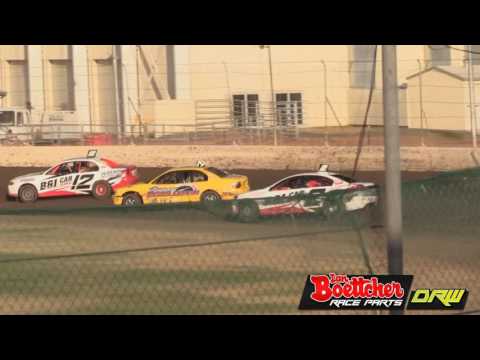 Modified Sedans - Heat 1 - CQ Masters Series - Rockhampton Speedway - 18.02.2017