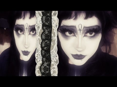 my trad goth makeup tutorial ..𓂃 ࣪ ִֶָ🦇་༘࿐