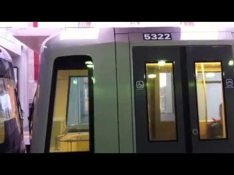 RET Metro Combi Type B 5322+5353 met nieuwe kleur (5322 1e dag) vertrek Tussenwater naar Rotterdam